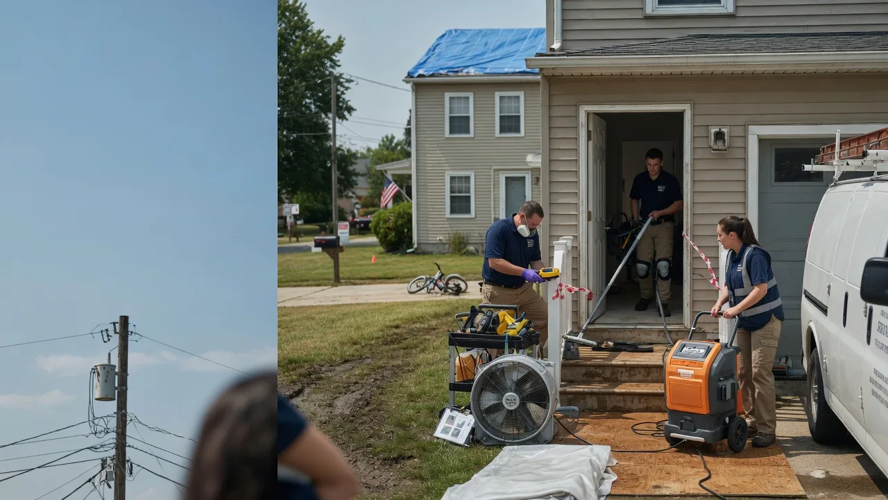 Water Damage Repair in Milford, KS near me